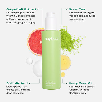 Hey Bud Daily Hemp Gel Cleanser 150mL