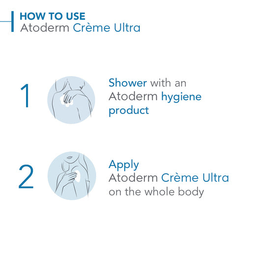 Bioderma Atoderm Crème Ultra Nourishing Daily Moisturiser 200mL