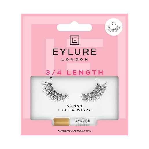 Eylure 3/4 Length No. 008 Ligh & Wispy Lash 1 Pair