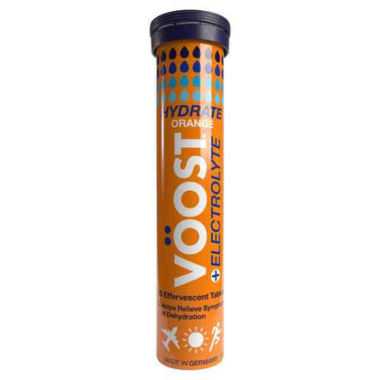 VÖOST Hydrate Orange + Electrolyte 20 Effervescent Tablets