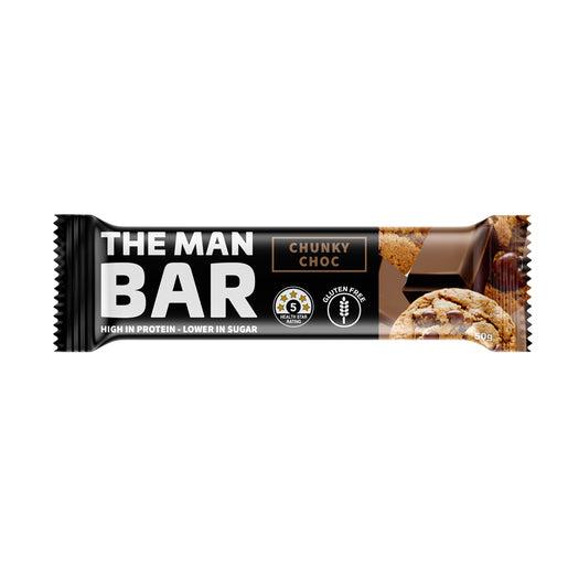 THE MAN SHAKE Bar Chunky Choc 50g - GimmeNow
