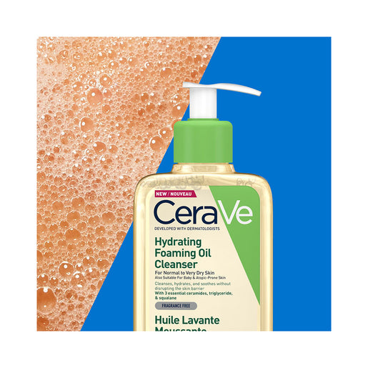 CeraVe Hydrating Foaming Oil Cleanser 236mL - GimmeNow