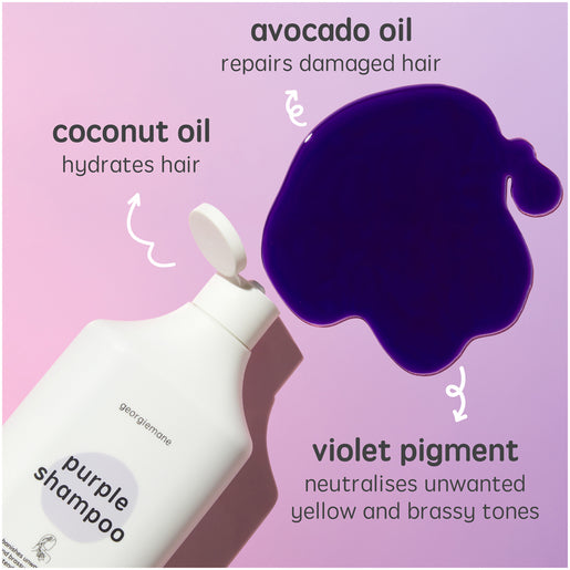 GEORGIEMANE Purple Shampoo 300mL