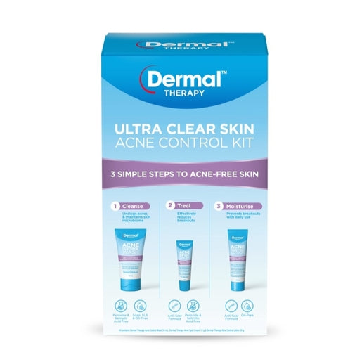Dermal Therapy Acne Control Kit 3 Piece Set