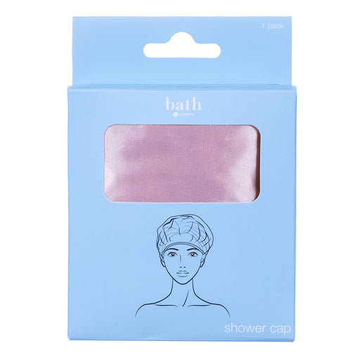 Priceline Fabric Shower Cap Pink 1 Each