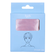 Priceline Fabric Shower Cap Pink 1 Each