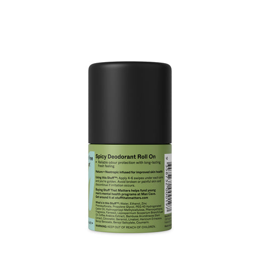 Stuff That Matters Aluminium Free Roll-On Deodorant Spicy 50mL