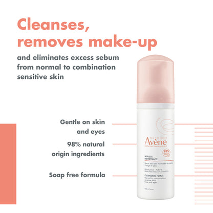 Avène Essential Care Cleansing Foam 150mL