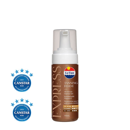Le Tan Express Tan Self Tanning Foam 110mL - GimmeNow