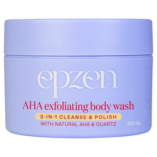 EpZen AHA Exfoliating Body Wash 200mL