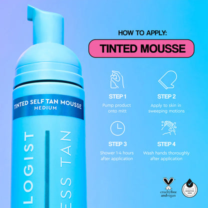 TANOLOGIST Tinted Tan Mousse Dark 200mL