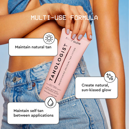 TANOLOGIST Brightening Daily Glow Fair To Medium Gradual Tan Lotion 250mL