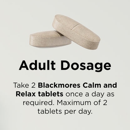 Blackmores Calm + Relax 60 Tablets