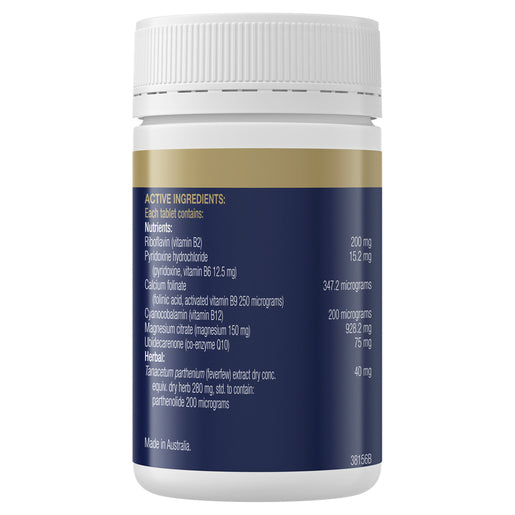BIOCEUTICALS Migraine Care 120 Tablets