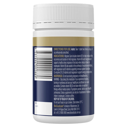 BIOCEUTICALS Migraine Care 120 Tablets