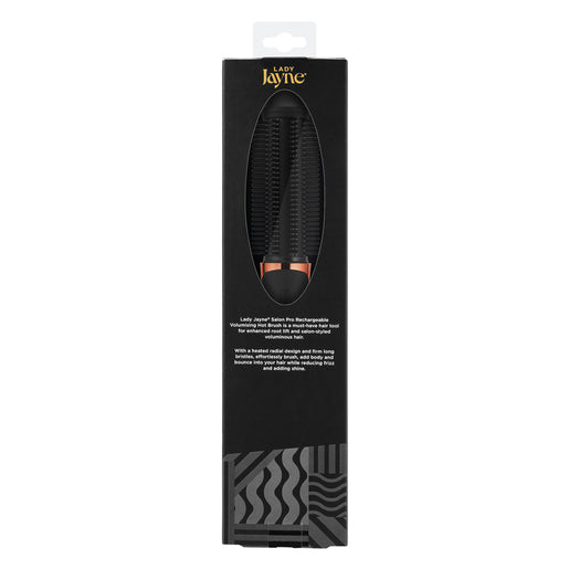Lady Jayne Salon Pro Rechargeable Volumising Hot Brush 35 Watts 1 Each