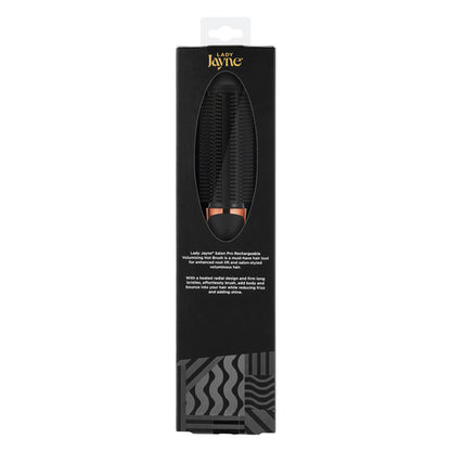 Lady Jayne Salon Pro Rechargeable Volumising Hot Brush 35 Watts 1 Each