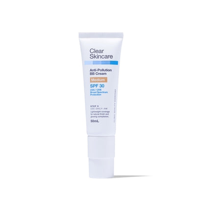 Clear Skincare Anti-pollution BB Cream SPF30 Medium 50mL - GimmeNow