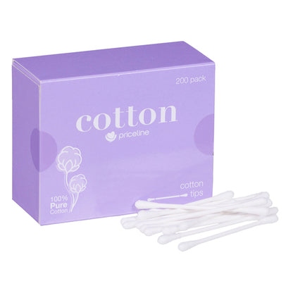 Priceline Cotton Tips 200 Pack