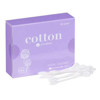 Priceline Cosmetic Cotton Tips 90 Pack