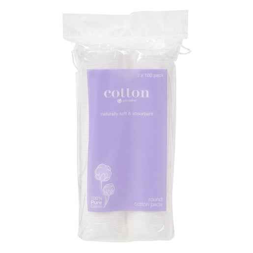 Priceline Round Cotton Pads Twin Pack 200 Pack