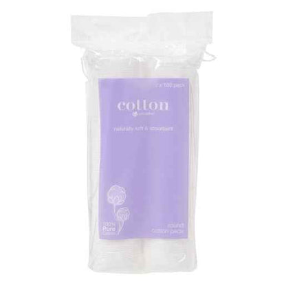 Priceline Round Cotton Pads Twin Pack 200 Pack