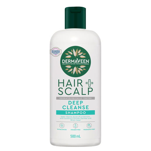DermaVeen Hair + Scalp Deep Cleanse Shampoo 500mL - GimmeNow