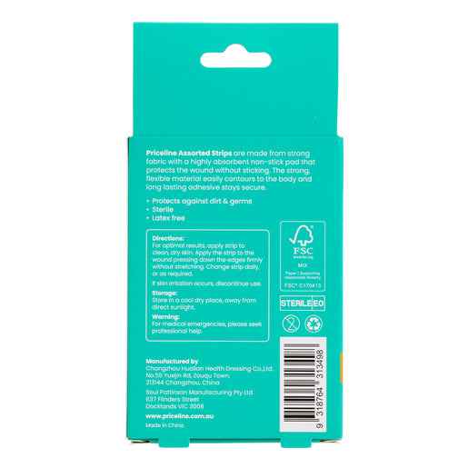 Priceline Assorted Strips 30 Pack