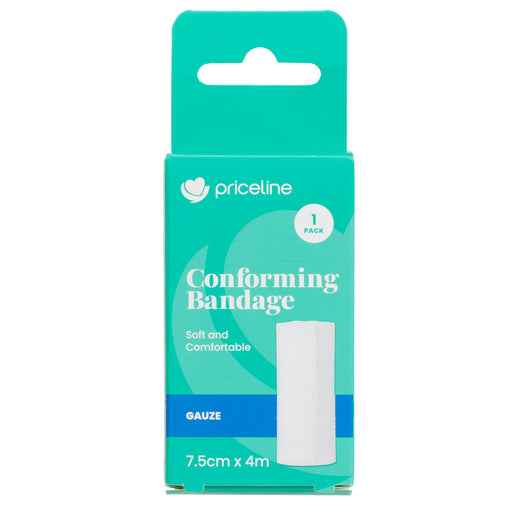 Priceline Conforming Bandage 7.5cm x 4m 1 Pack