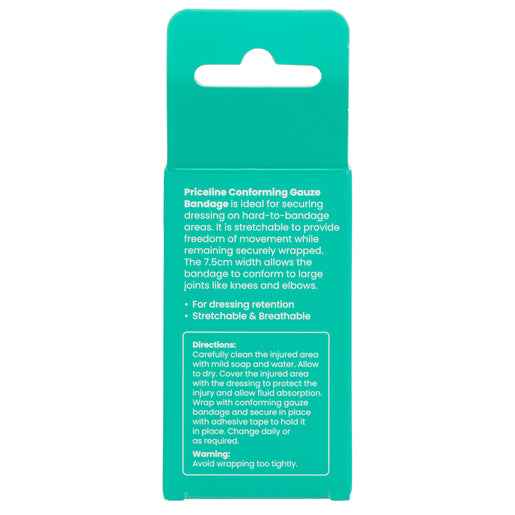 Priceline Conforming Bandage 7.5cm x 4m 1 Pack