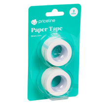 Priceline Paper Tape 25mm x 9.1m 2 Pack