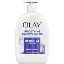 Olay Smoothing Daily Facial Cleanser Retinol24 & Peptide 473mL - GimmeNow
