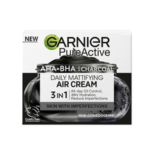 Garnier PureActive AHA+BHA Charcoal Daily Mattifying Air Cream 50mL