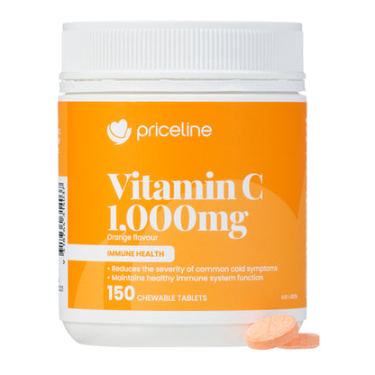 Priceline Vitamin C 1,000mg 150 Tablets - GimmeNow