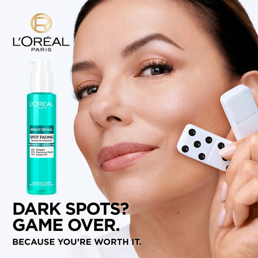 L'Oréal Paris Bright Reveal Niacinamide + Salicylic Acid Spot Fading Serum-in-Cleanser 150mL - GimmeNow