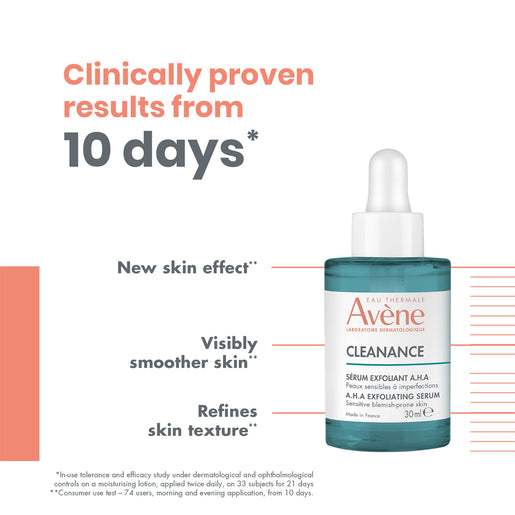 Avène Cleanance AHA Exfoliating Serum 30mL - GimmeNow