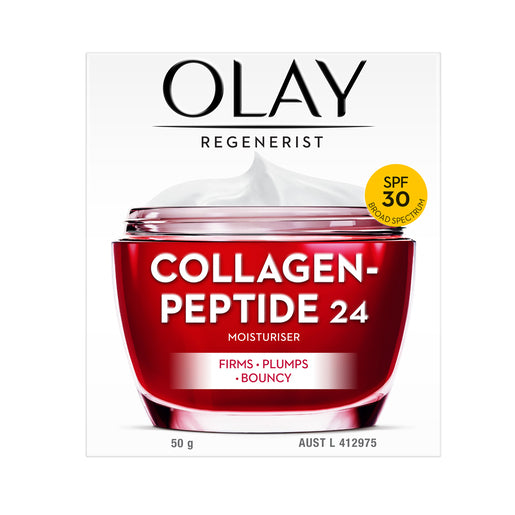 Olay Regenerist Collagen Anti Aging Peptide24 SPF 30 Moisturiser 50g - GimmeNow