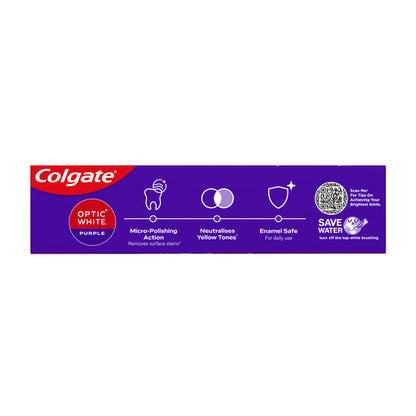 Colgate Optic White Purple Toothpaste Fresh Mint 100g