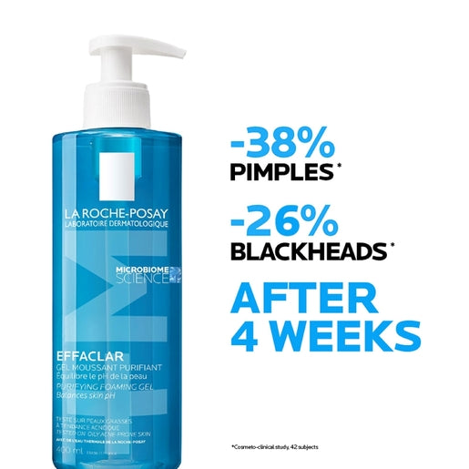 La Roche-Posay Effaclar +M Purifying Foaming Cleanser 400mL