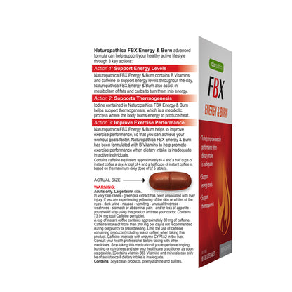 FatBlaster FBX Energy and Burn 60 Tablets - GimmeNow