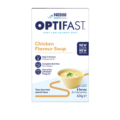 Optifast VLCD Chicken Flavour Soup 8 Pack