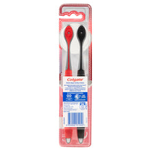 Colgate Optic White Pro Series Toothbrush with Soft Charcoal Spiral Bristles 2 Pack - GimmeNow