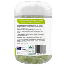 Nature's Way Adult Vita Gummies Apple Cider Vinegar + Probiotic + Prebiotic 50 Gummies