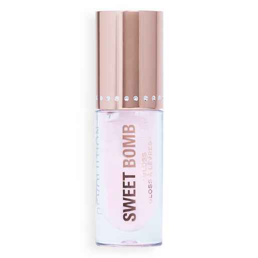 Revolution Y2K Baby Sweet Bomb Lip Gloss Pink Glitter 4.5mL