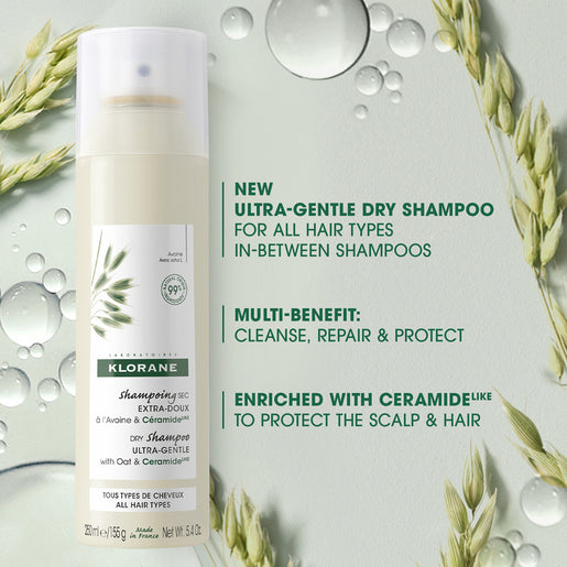 Klorane Dry Shampoo with Oat & Ceramide 250mL