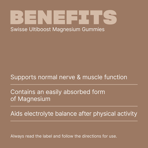 Swisse Ultiboost Magnesium Gummies 60 Gummies