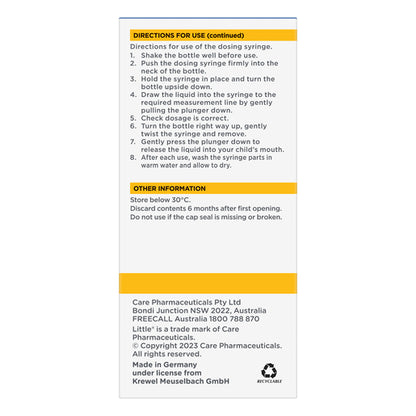Little Coughs Dry Coughs Honey Flavour 200mL - GimmeNow
