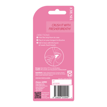 CRUSH Breath Strips Watermelon Mint 72 Strips