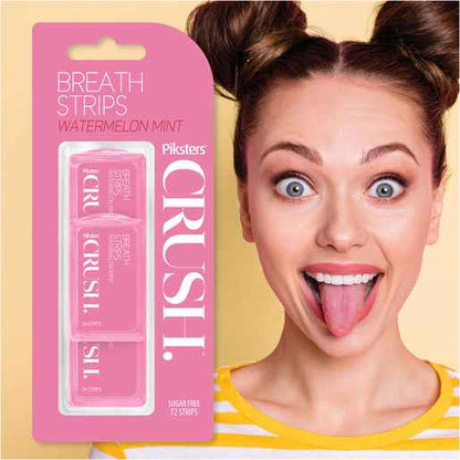 CRUSH Breath Strips Watermelon Mint 72 Strips