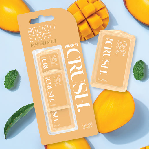 CRUSH Breath Strips Mango Mint 72 Strips